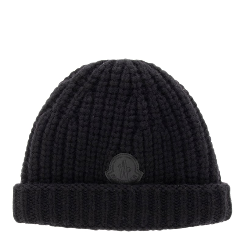Moncler Wool Knit Beanie - One Size - One Size