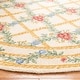 preview thumbnail 11 of 13, SAFAVIEH Hand-hooked Trellis Ivory Wool Rug