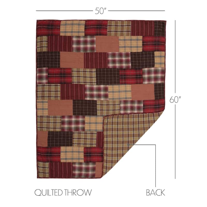 Wyatt Quilted Throw 60x50