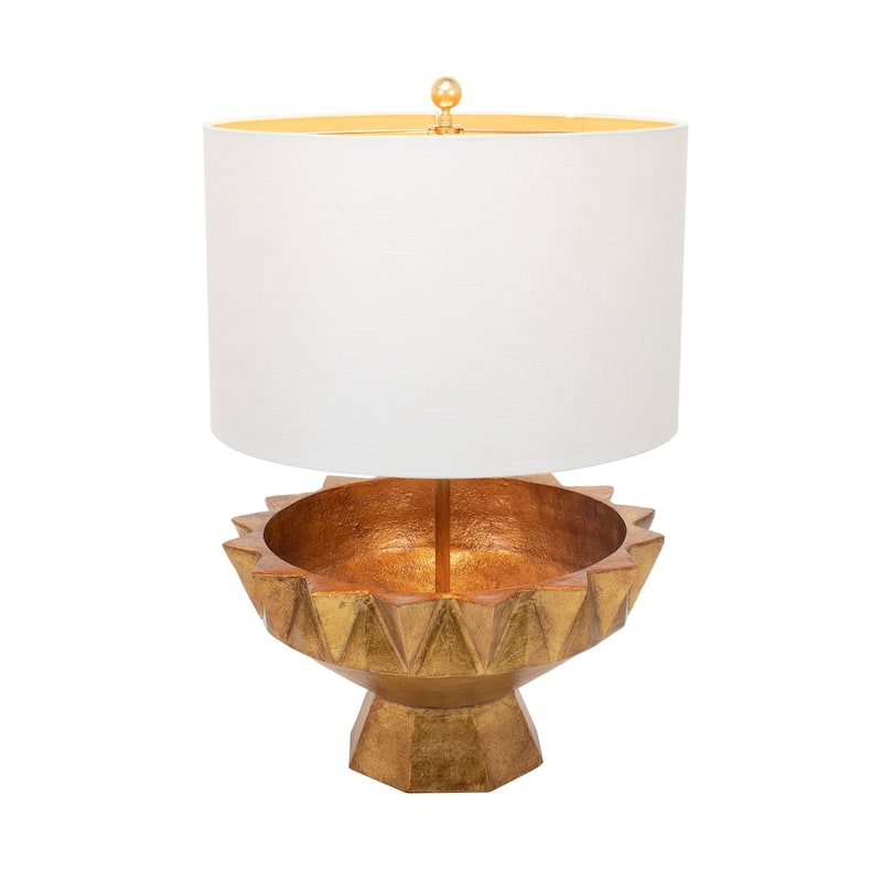 Kubrick Table Lamp with Linen Lamp Shade