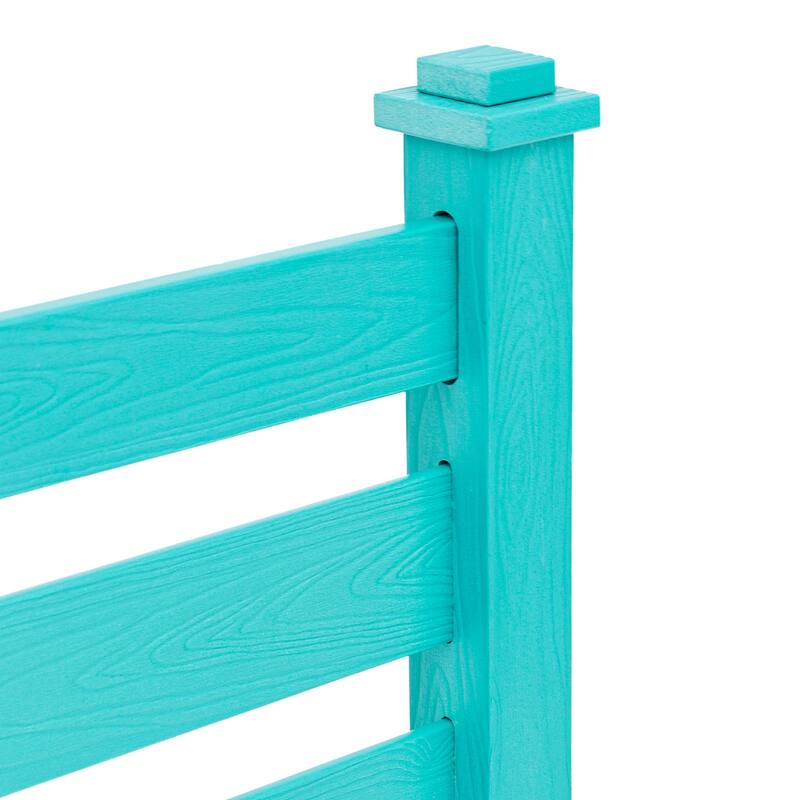 Outdoor Fences That Do Not Require Digging Pits Build A Private Barrier For The Courtyard,4-Panel - 39.3 in. W x 35.6 in. H