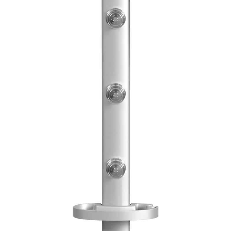 Bonzai 8-in Rain Showerhead Shower System with 3-Body Jets and Multi-function Handshower