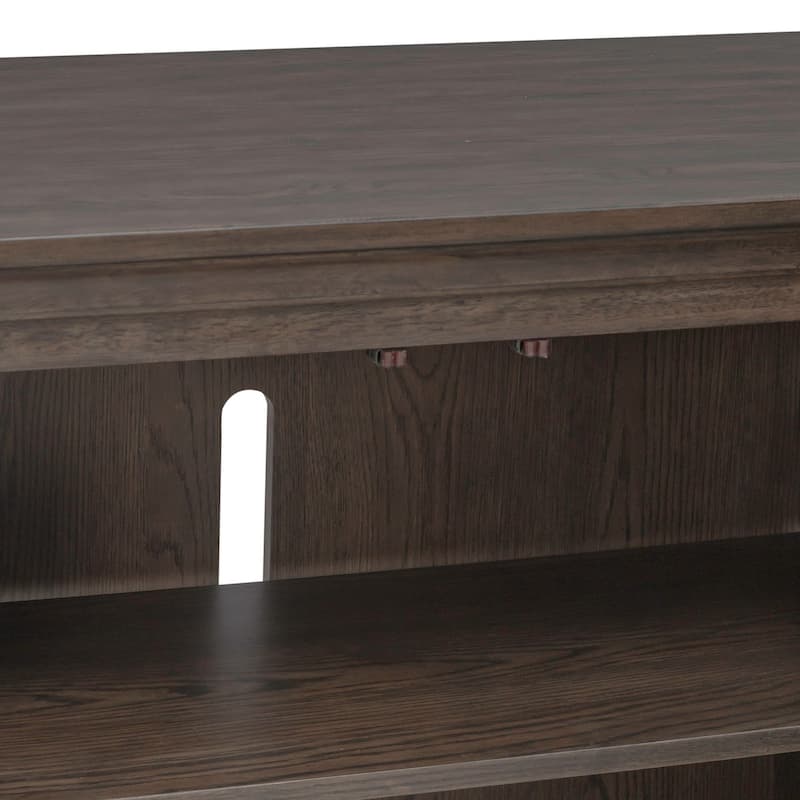 Paradise Valley Saddle Brown 76 Inch TV Console