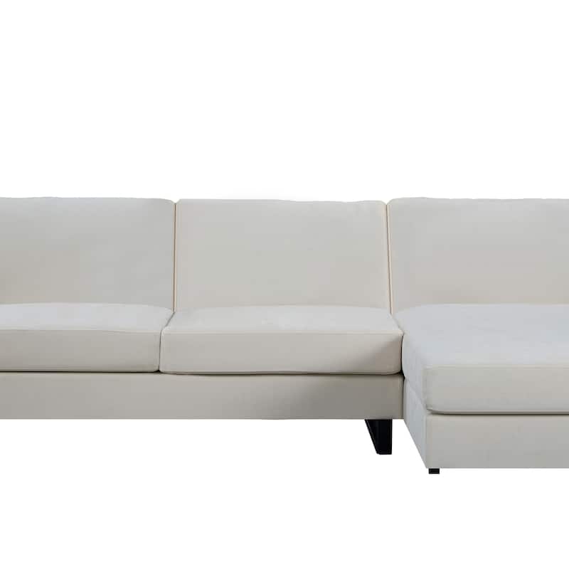 SOFA The best choice products upholstered sectional sofa for families, apartments, dormitories, award rooms, compact space with