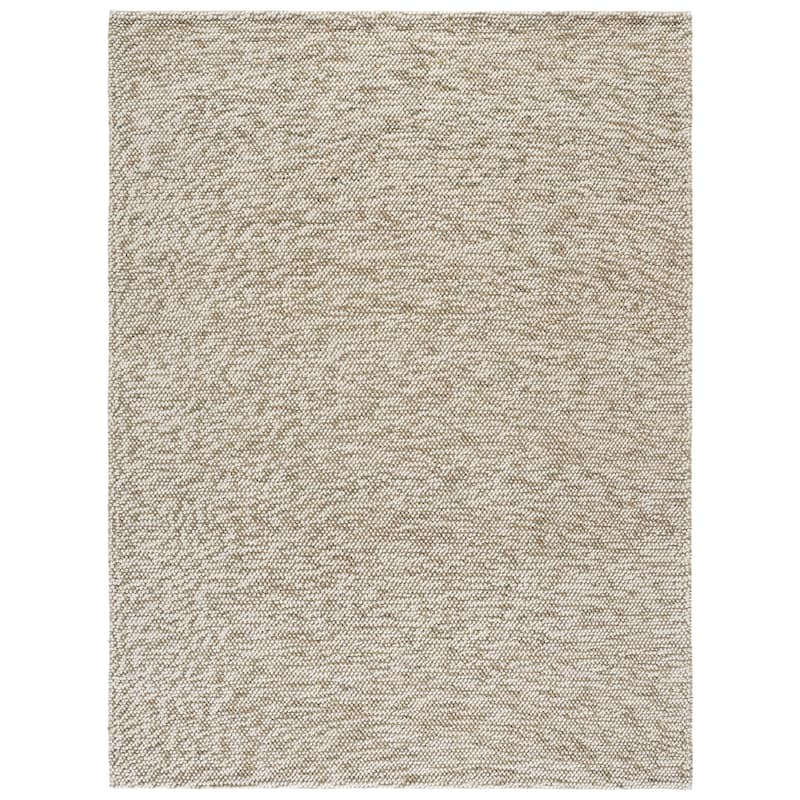 SAFAVIEH, Handmade Natura Chanah Wool Rug - 10' x 14' - Sage/Ivory