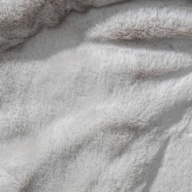 Jaxx 6 Foot Bean Bag Chair for Adults - Premium Synthetic Faux Fur