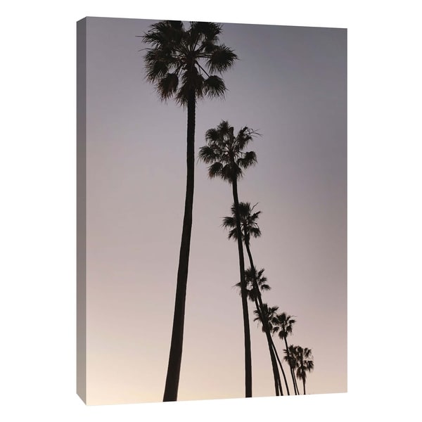 PTM Images 9-106017 PTM Canvas Collection 10" x 8" - "Palm Tree Silhouettes" Giclee Palm Trees Art Print on Canvas