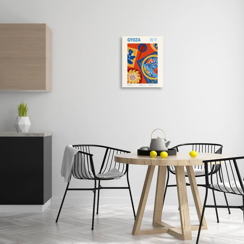 Stupell Japanese Gyoza Meal Canvas Wall Art Design By Victoria Barnes