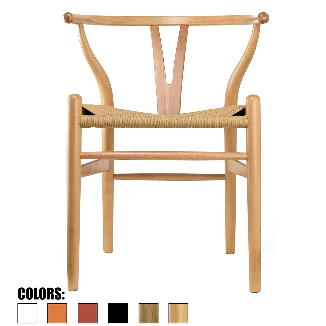 Shop 2xhome Wood Modern Armchair Dining Room Chair With Natural Papercord Woven Seat For Kitchen Light Wood Overstock 13957762