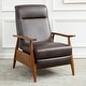 preview thumbnail 5 of 73, Sienna Upholstered Wood Push Back Recliner by Greyson Living