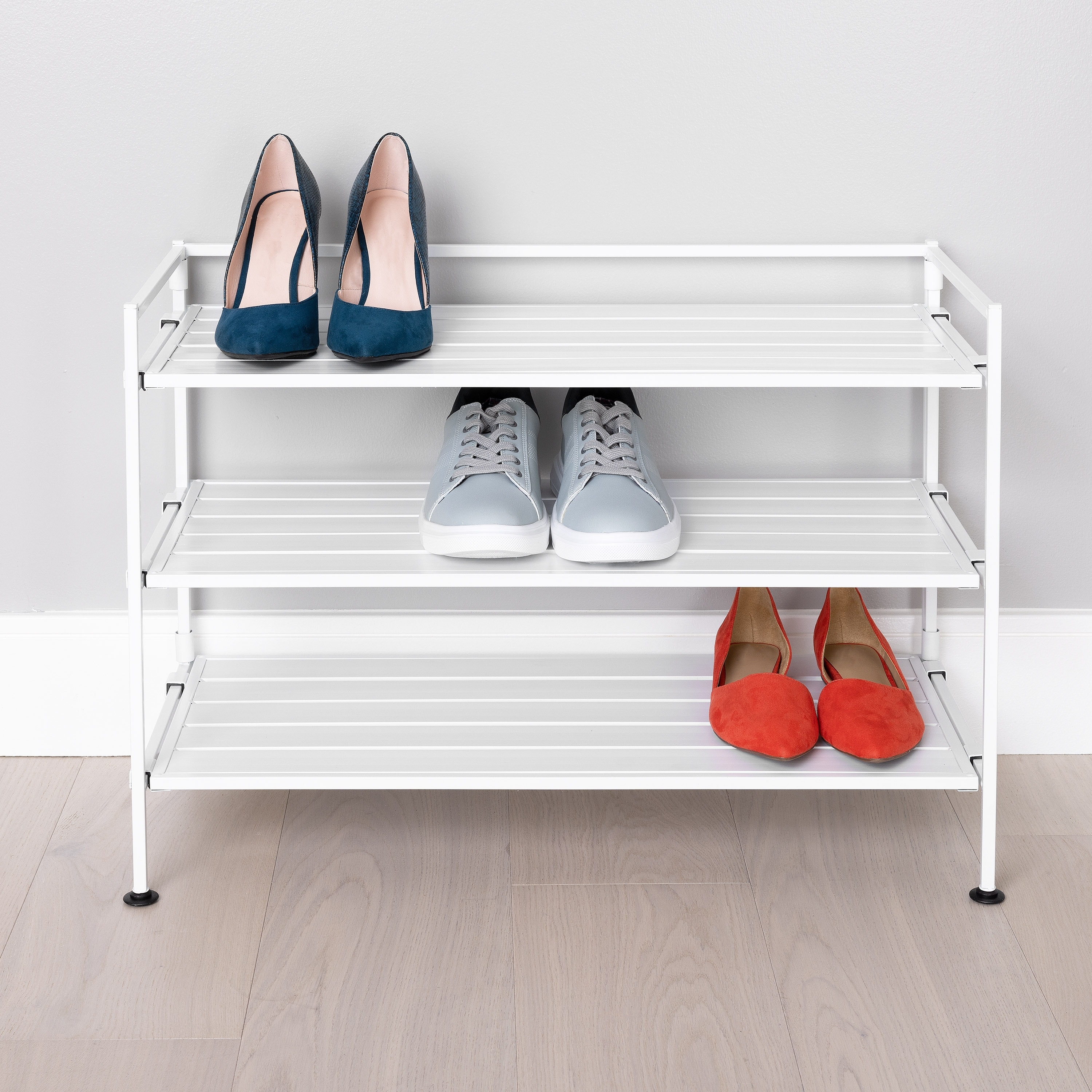 Seville classics 3 tier shoe rack outlet