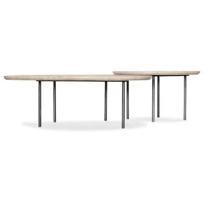 Hooker Furniture 7228-80035 Commerce and Market Two Piece Travertine