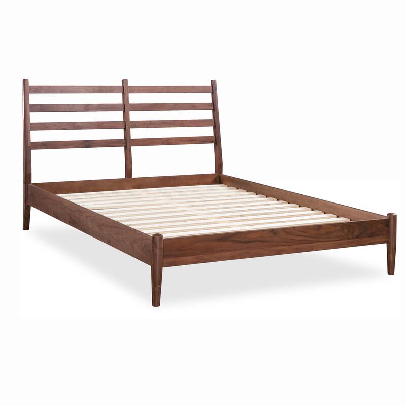 Poly & Bark Truro Bed Frame with Leather Cushions