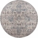 preview thumbnail 3 of 3, Hauteloom Orrick Hallway, Kitchen Runner Rug - Blue, Cream, Dark Brown - 2'7" x 7'3"