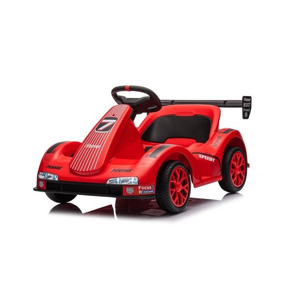 12V Electric Go Kart For Kids Battery Powered 4 Wheeler Electric Vehicle With Remote Control Music Horn Bed Bath Beyond 40760322
