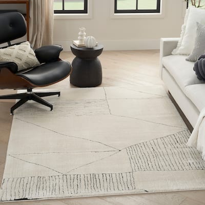 Nourison Cozy Modern Indoor Abstract Area Rug