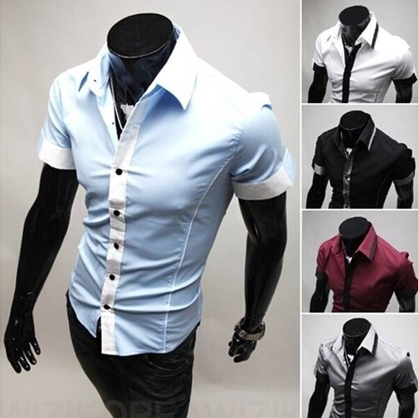 Shop Babyface Mens Shirts Arrival Casual Short Sleeve Shirts Urban