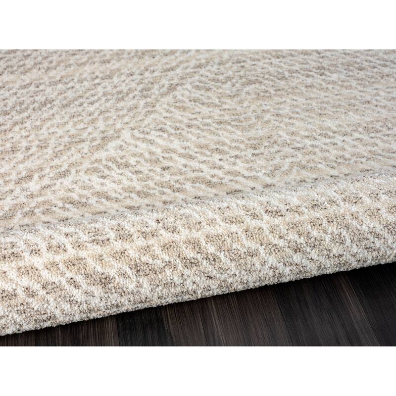 Terra by Obeetee Chelsea Modern Neutral Rug - 2' x 3'