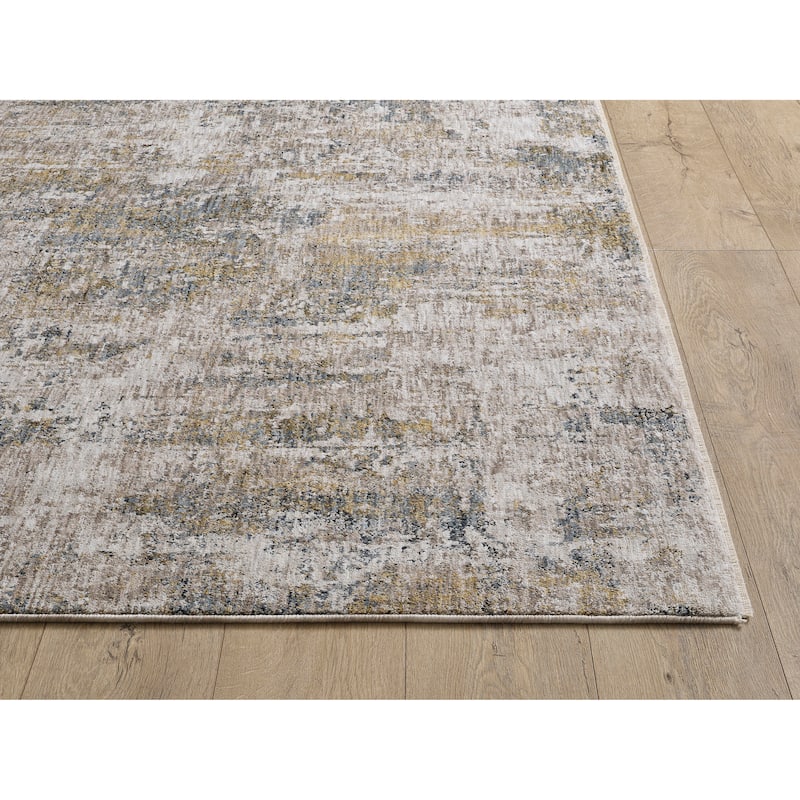 Domani Opulence Distressed Granite Area Rug
