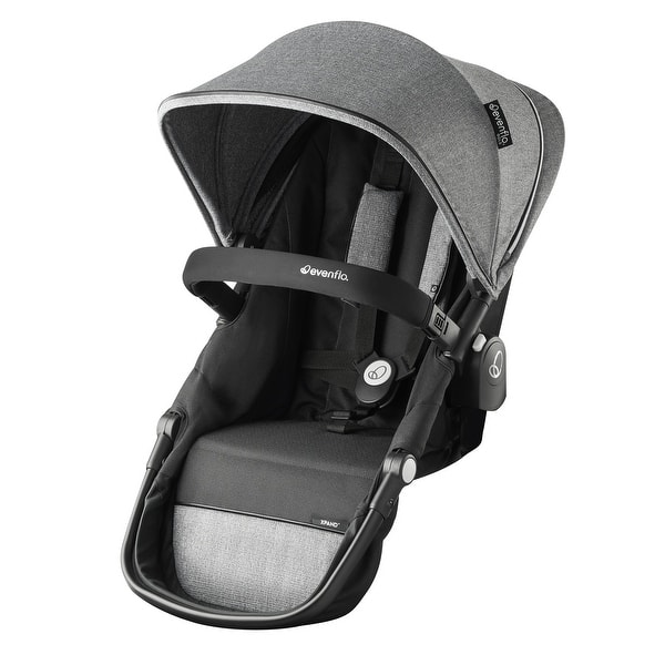 slide 2 of 9, GOLD Pivot Xpand Stroller Second Seat Moonstone Gray