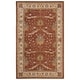 preview thumbnail 21 of 33, Nourison Hand-tufted Wool Persian Vine and Bloom Area Rug 3'6" x 5'6" - Brick