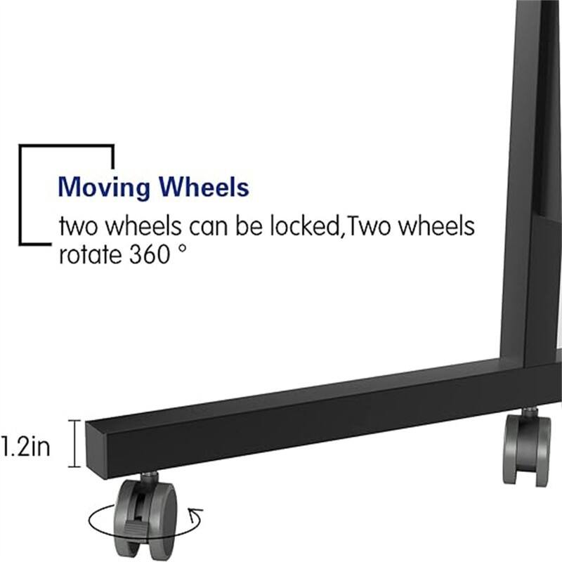 Rolling Desk Adjustable Standing Desk