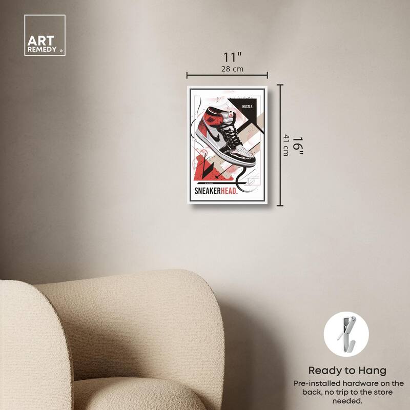 Stylish Sneakerhead Canvas by Art Remedy