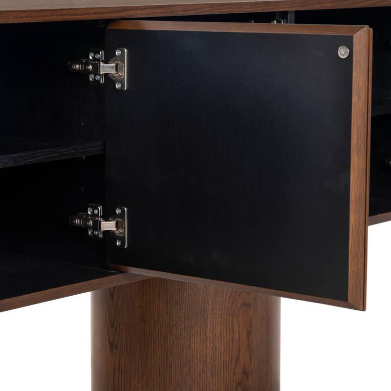 SAFAVIEH Couture Alberti Wood Sideboard - 71"W x 20"D x 29"H