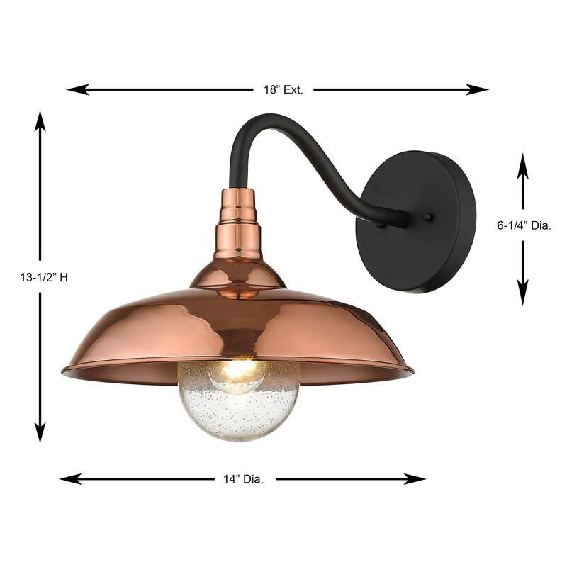 Burry 1-light Outdoor Wall Light