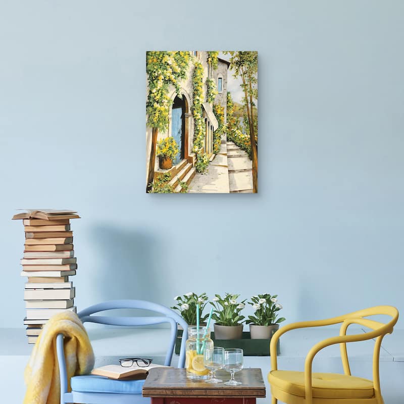 Canarinouno by Guido Borelli Canvas Art Print