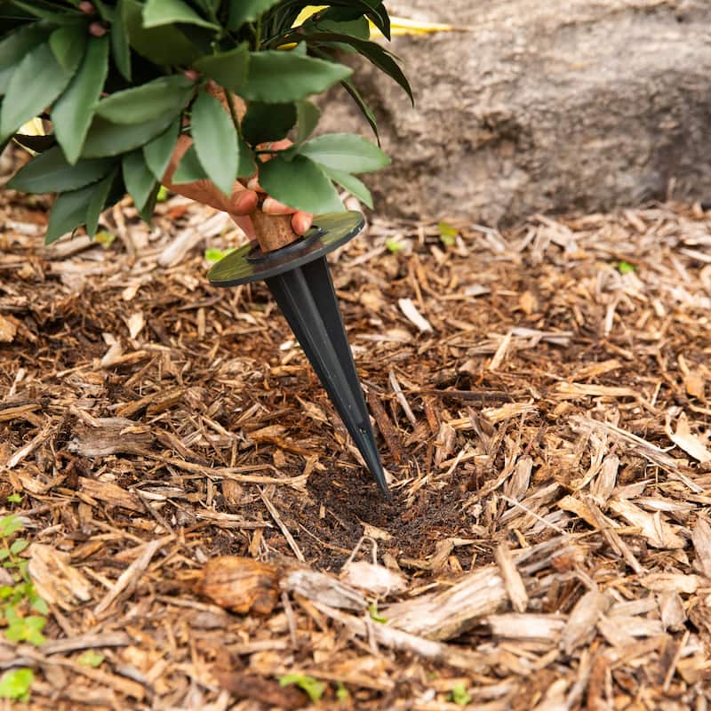 3-ft UV Resistant Artificial Laurel Plant with Integrated Stake