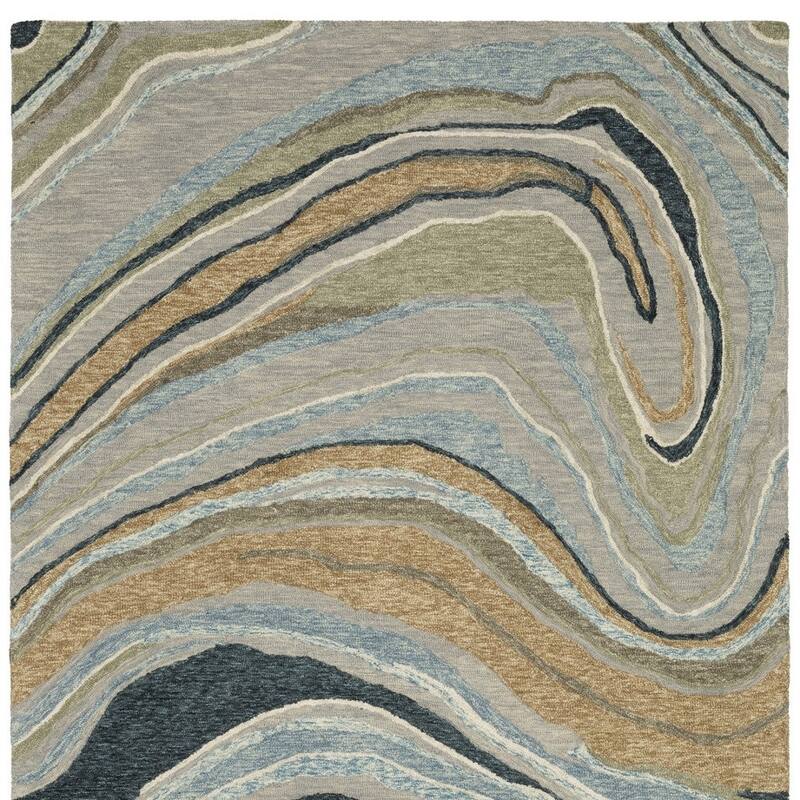 HomeRootsAbstract Modern Rectangle Area Rug