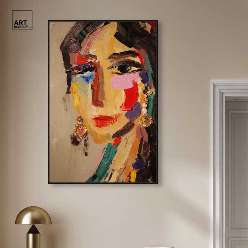 Colorful Expression II Canvas by Art Remedy