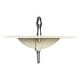 preview thumbnail 3 of 8, White Drop-in Sink 23.62" Porcelain Self-Rimming Rectangular Sink with Chrome Faucet and Drain Renovators Supply