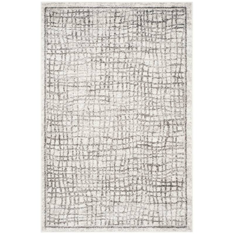 SAFAVIEH Adirondack Zoltanne Grid Distressed Rug