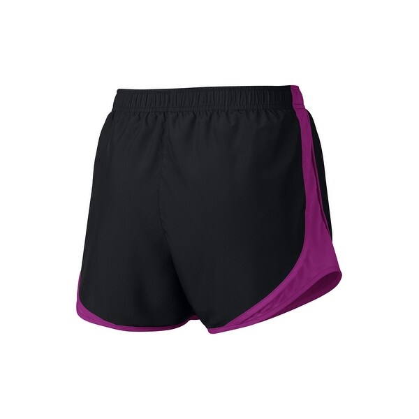 nike women's dry tempo running shorts black