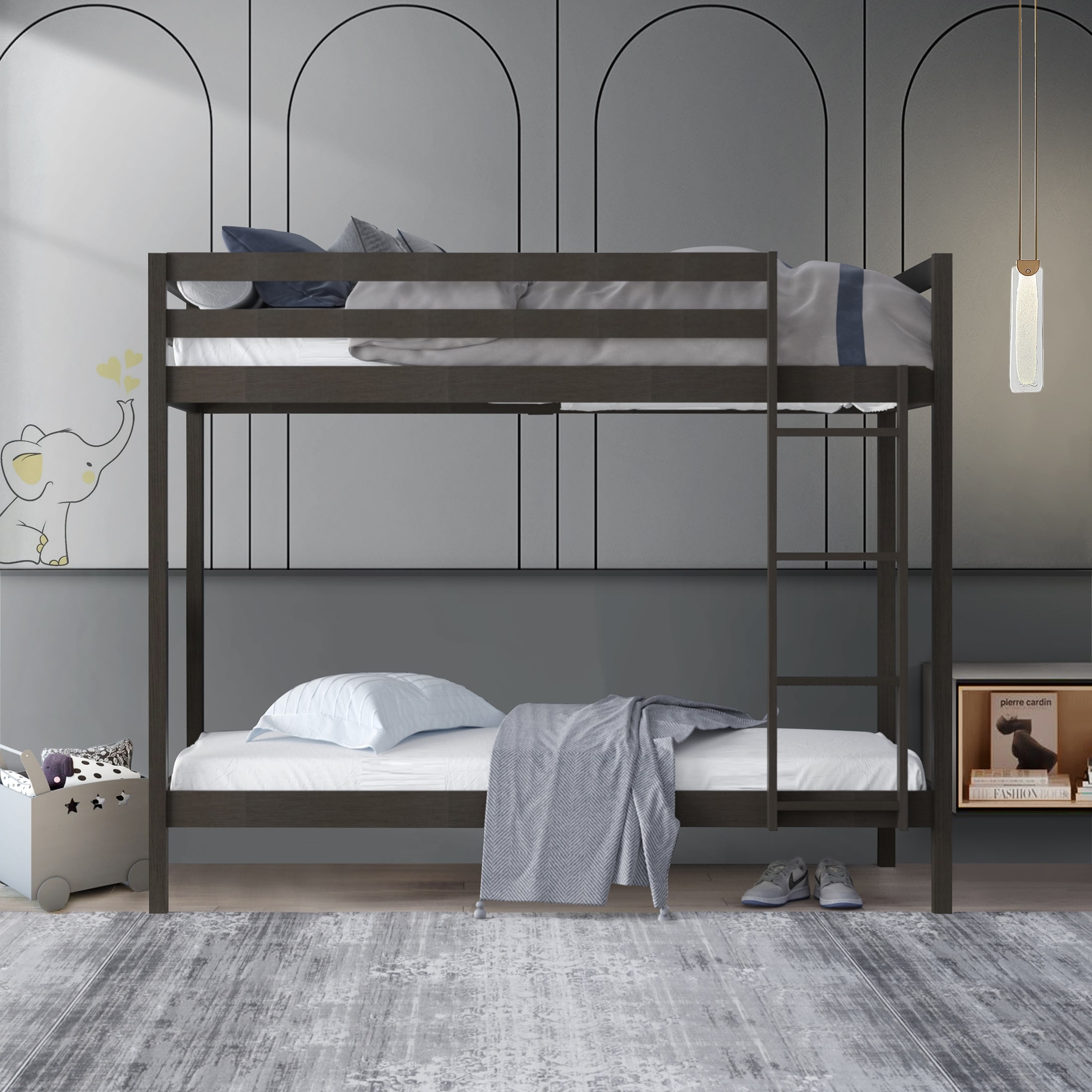 Pierre twin over full bunk bed online