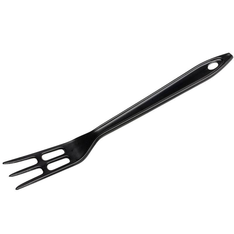 Hutzler LOPOL Reinforced Nylon Waffle Serving Fork - Black - Black