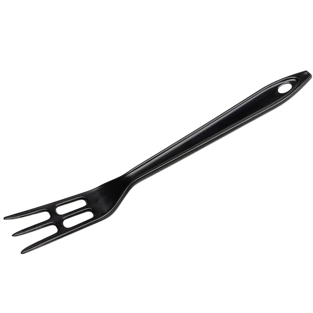 Hutzler LOPOL Reinforced Nylon Waffle Serving Fork - Black
