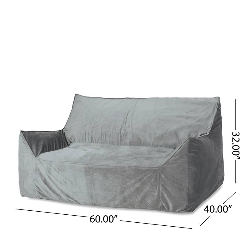 Comfortable Oversized Bean Bag Chair with Armrests for Relaxation