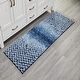 preview thumbnail 21 of 123, Better Trends 100% Micro Polyester Knitted Bathroom Rugs - Casablanca Collection with Chevron Pattern, Machine Washable Bath Mat