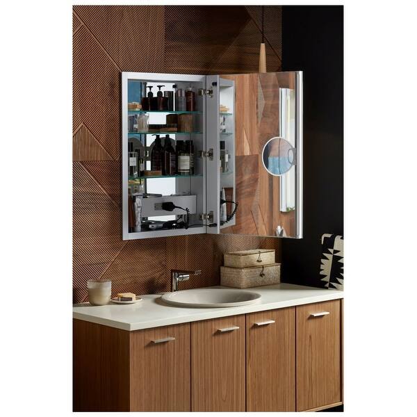 Shop Kohler K 99003 Tlc Verdera 20 X 30 Lighted Single Door