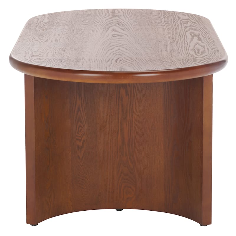 SAFAVIEH Osai Oval Top Coffee Table, Fully Assembled - 47"W x 23"D x 18"H