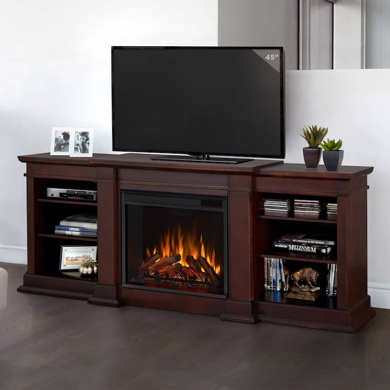Fresno 72" Media Electric Fireplace by Real Flame