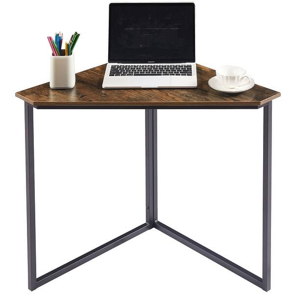 VECELO Wood/Metal Corner Desk On Sale Bed Bath & Beyond 38247523