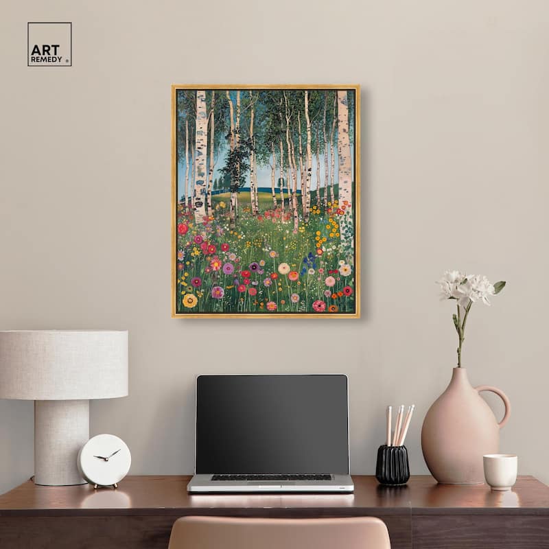 Aspen Aura Canvas by Art Remedy