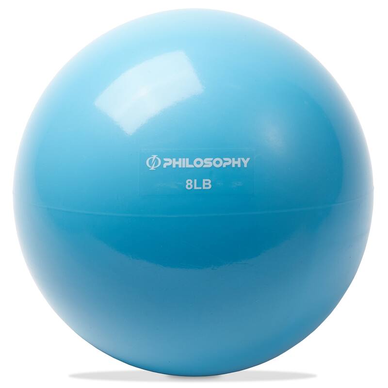 Toning Ball Soft Weighted Mini Medicine Ball - 8 LB