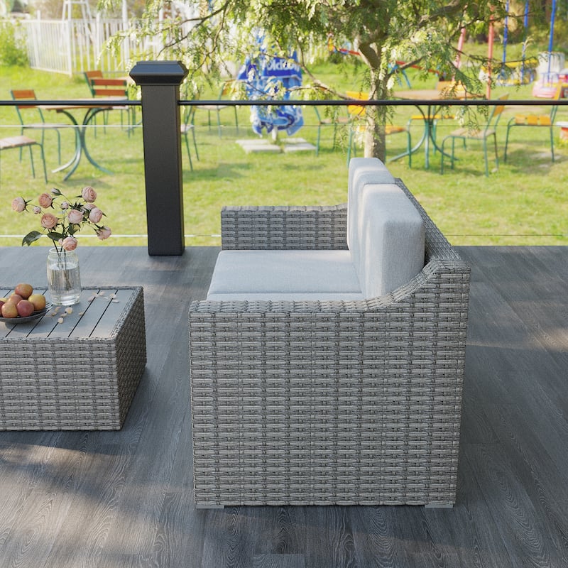 10 Piece Patio Sectional Conversation Set