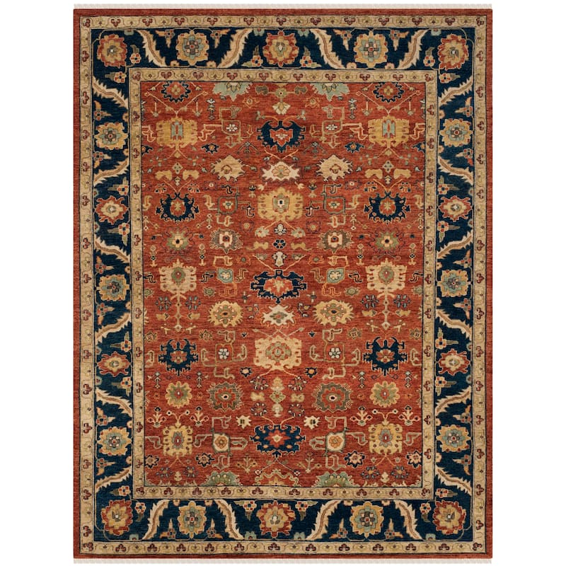 SAFAVIEH Couture Handmade Heriz Bertraut Traditional Oriental Wool Rug