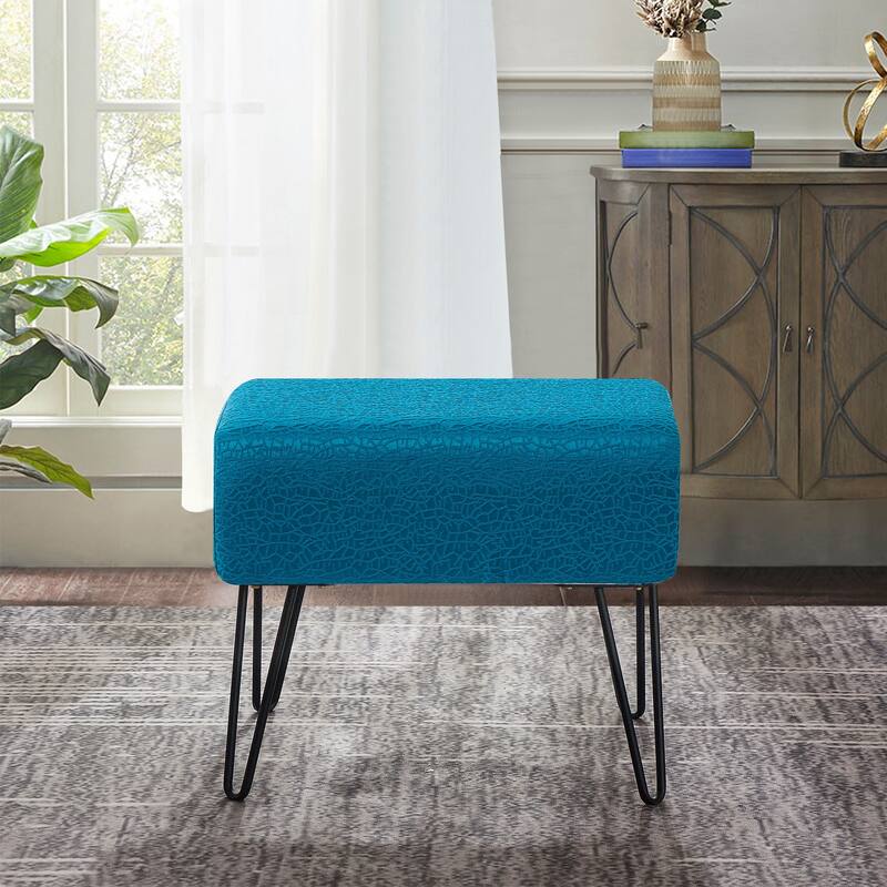 Serenta Jacquard Retro Ottoman